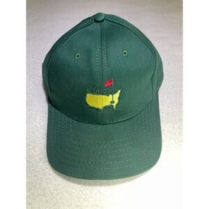 Masters Green Golf Hat Strap Back Adjustable Cap American‎ Needle PGA Souvenir